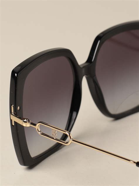 ladies burberry sunglasses metal logo|Burberry sunglasses women 2022.